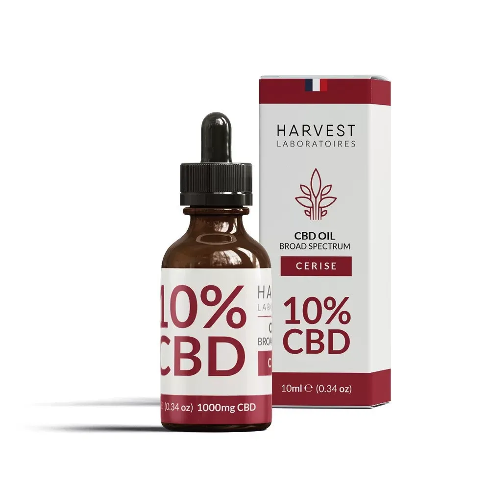 Huile Broad Spectrum Cerise CBD 10% - Weedy