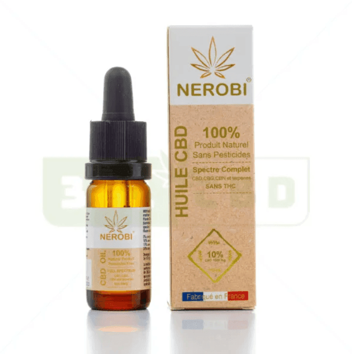 Huile Full Spectrum Nerobi 10ml CBD 10% - 321cbd