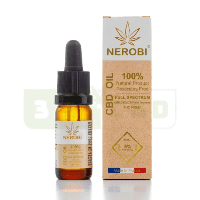 Huile Full Spectrum Nerobi 10ml CBD 5% - 321cbd