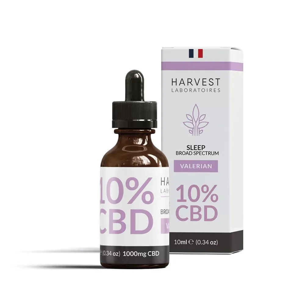 Huile Sommeil Valeriane CBD 10% - Weedy