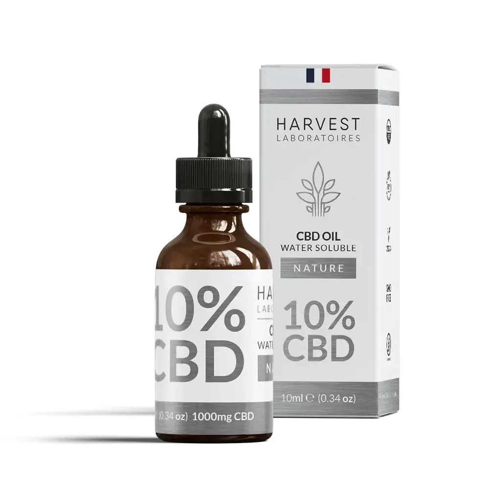 Huile Broad Spectrum Water Soluble Nature CBD 10% - Weedy