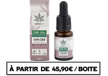 Huile  Cannaline Full Spectrum CBD 10% - Okiweed