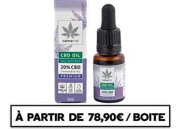 Huile  Cannaline Full Spectrum CBD 20% - Okiweed