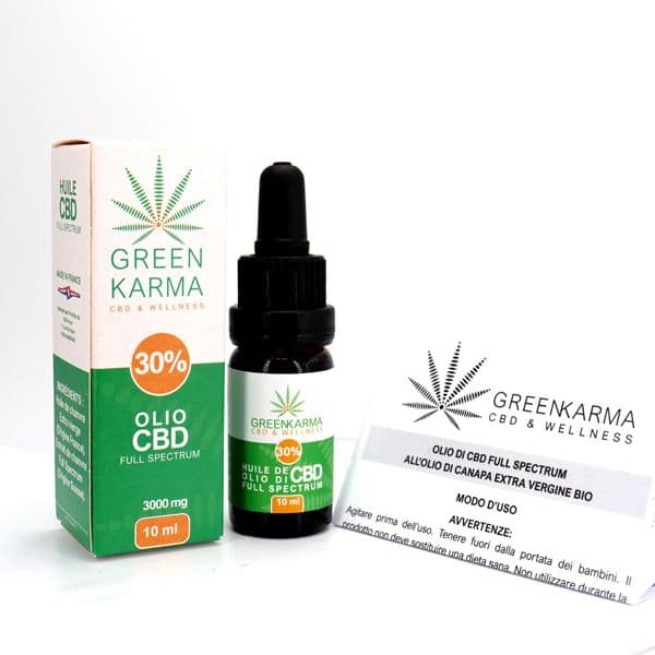 Huile Full Spectrum CBD 30% - Greenkarma