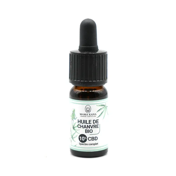 Huile de Chanvre bio CBD 10% - Mama Kana