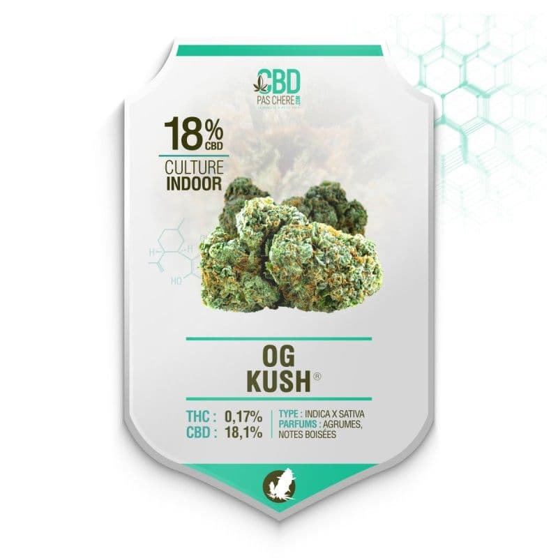 OG Kush CBD 18% - Cbdpaschere