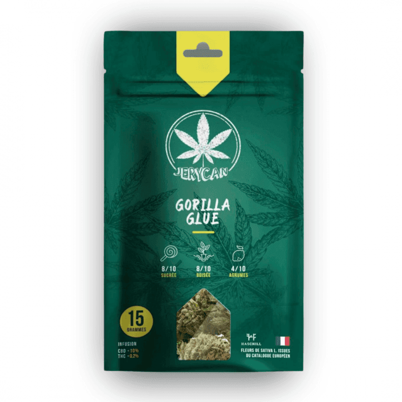 Pack Gorilla Glue 15g CBD 10% - Cbdpaschere