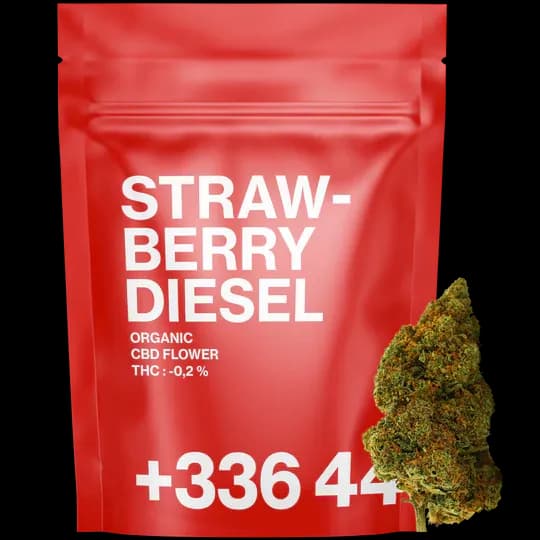 Strawberry Diesel CBD 9% - Tealerlab