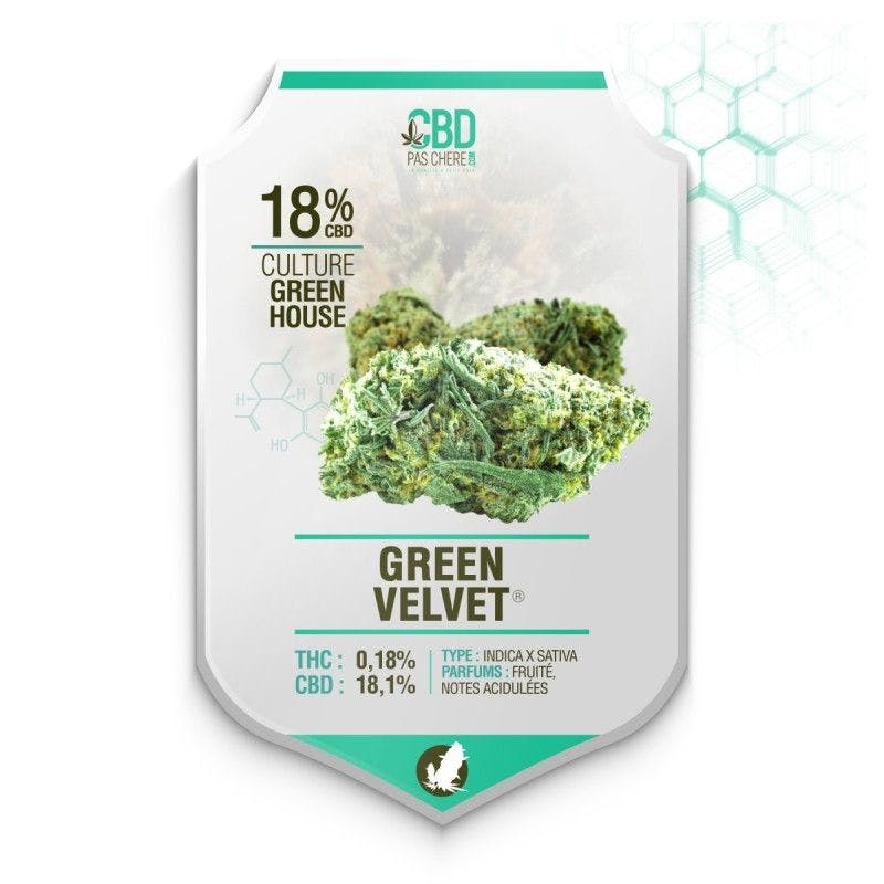 Green Velvet CBD 18% -  Cbdpaschere