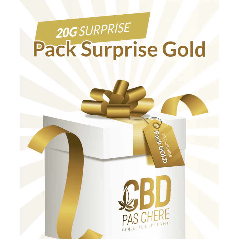 Pack Surprise 20g Gold CBD - Cbdpaschere