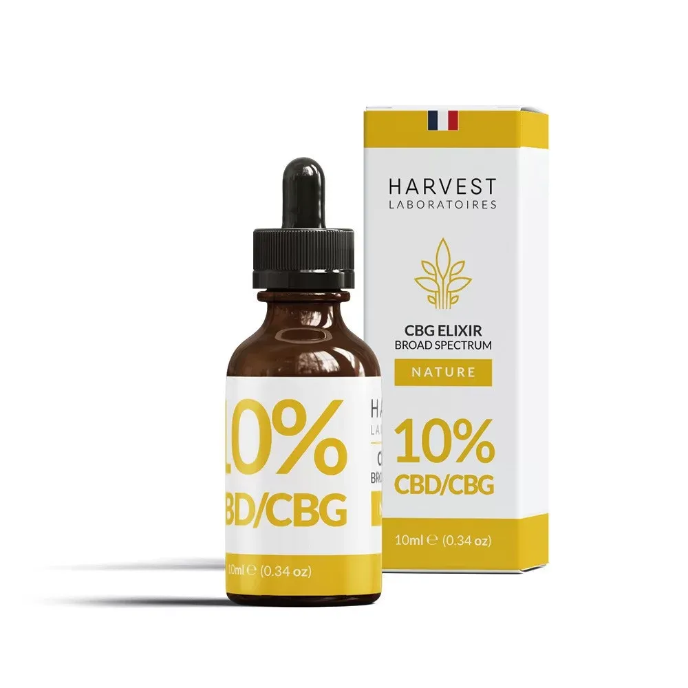 Huile Broad Spectrum Elixir CBG CBD 5% - Weedy Huile Broad Spectrum Elixir CBG CBD 5% - Weedy