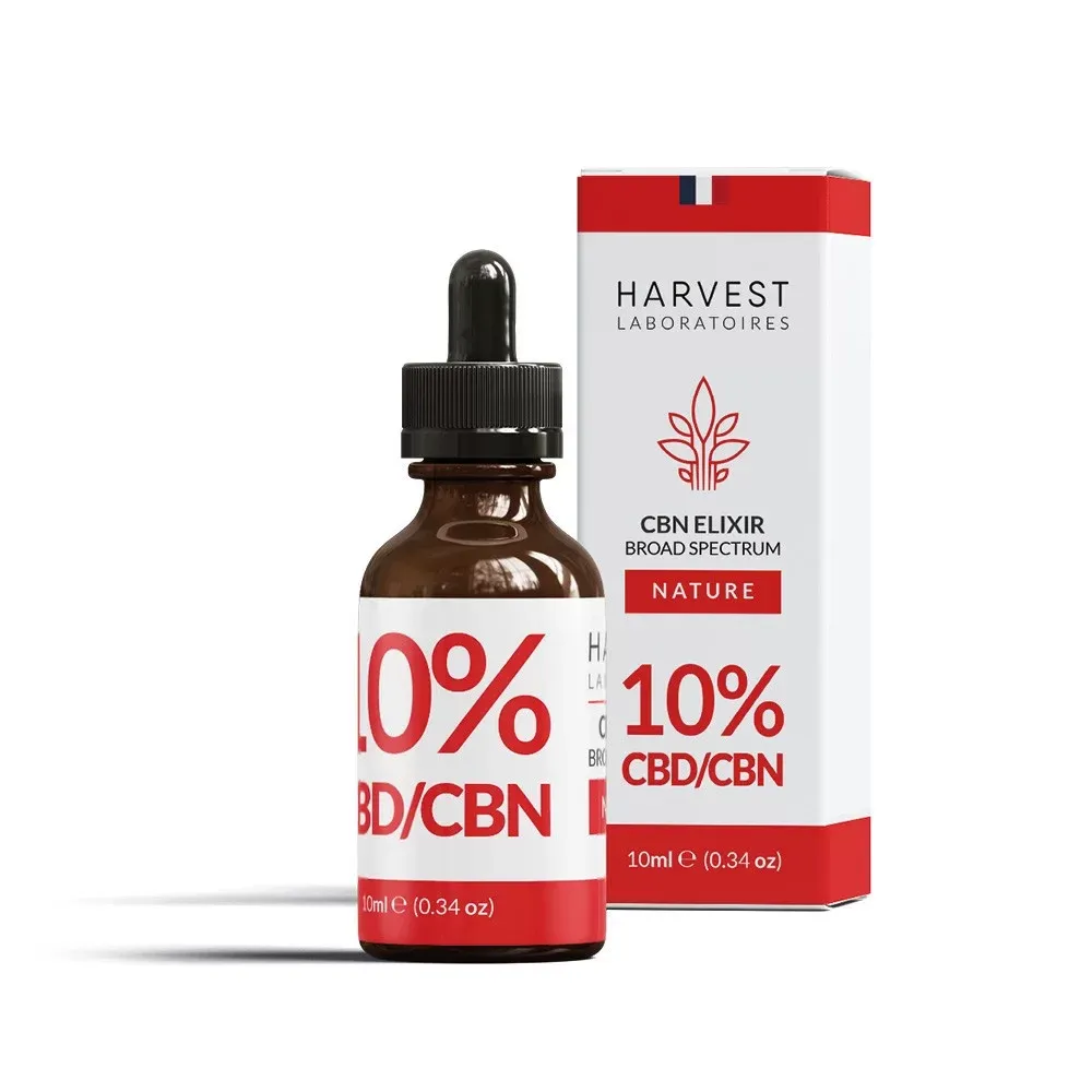Huile Broad Spectrum Elixir CBN CBD 5% - Weedy Huile Broad Spectrum Elixir CBN CBD 5% - Weedy