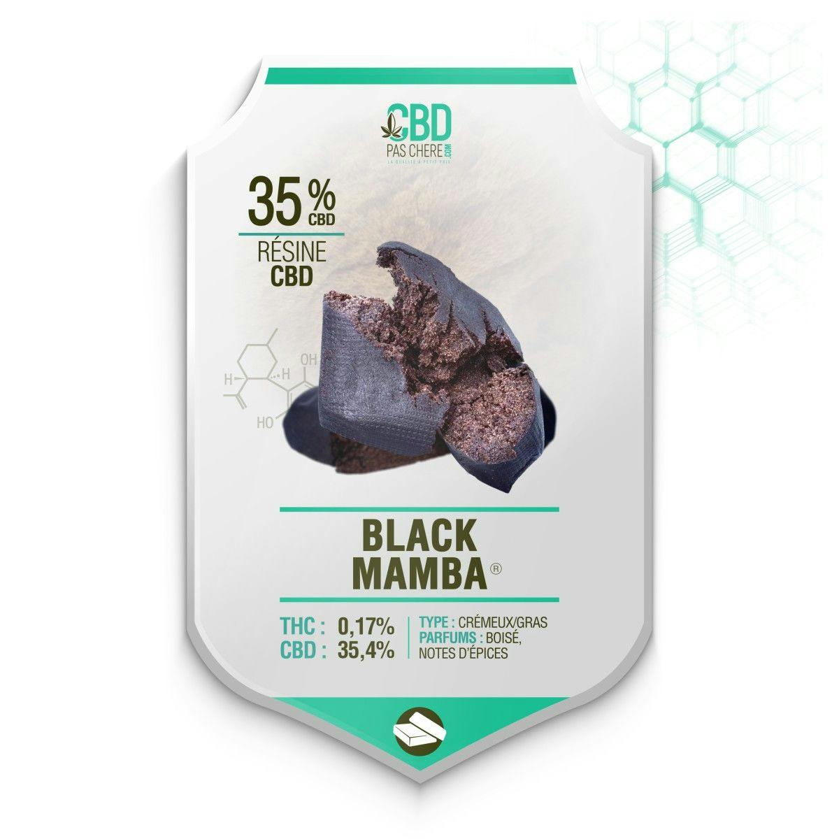Black Mamba CBD 35.4% - Cbdpaschere