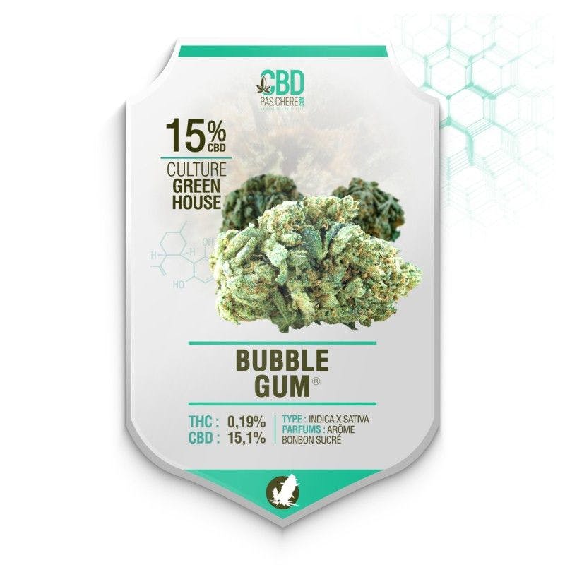 Bubble Gum CBD 15% - Cbdpaschere