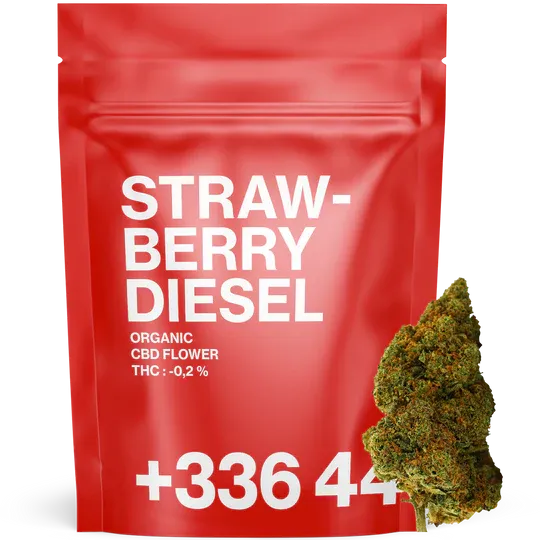 Strawberry Diesel CBD 9% - Tealerlab